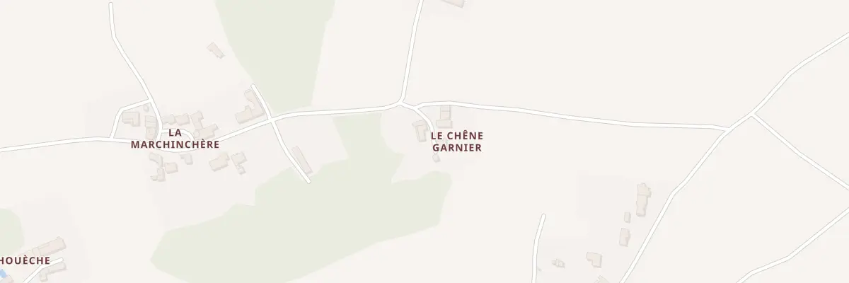 Plan du 16 Le Chene Garnier à Vallet