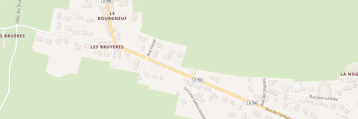 Plan du 42 Rue de Combourg à Val-d’Izé
