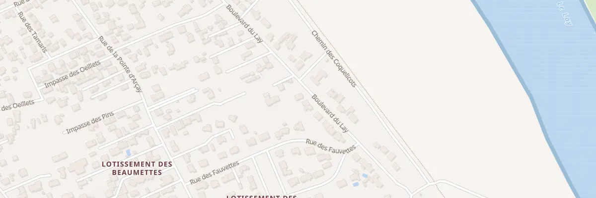 Plan du 64 Bd du Lay à L’Aiguillon-la-Presqu’île
