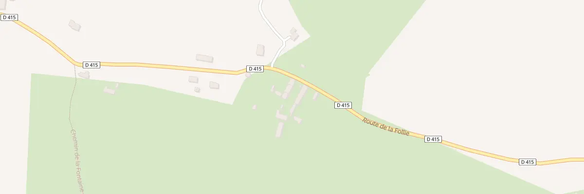 Plan du 5 Rte de la Follie au Vicel