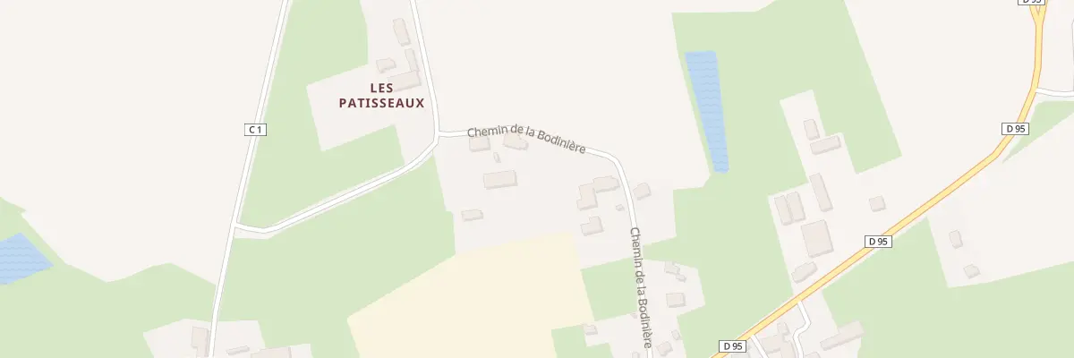 Plan du 9 La Bodinière à Louvigné-de-Bais