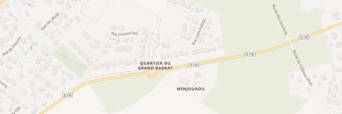 Plan du 14 Rue Lucie Aubrac à Soustons