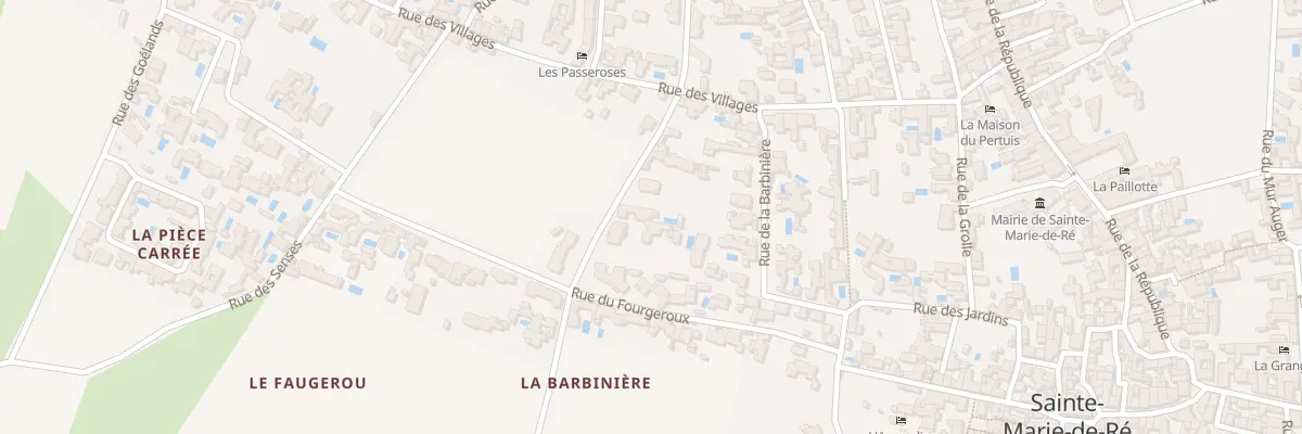 Plan du 9 Rue de la Côte Sauvage à Sainte-Marie-de-Ré