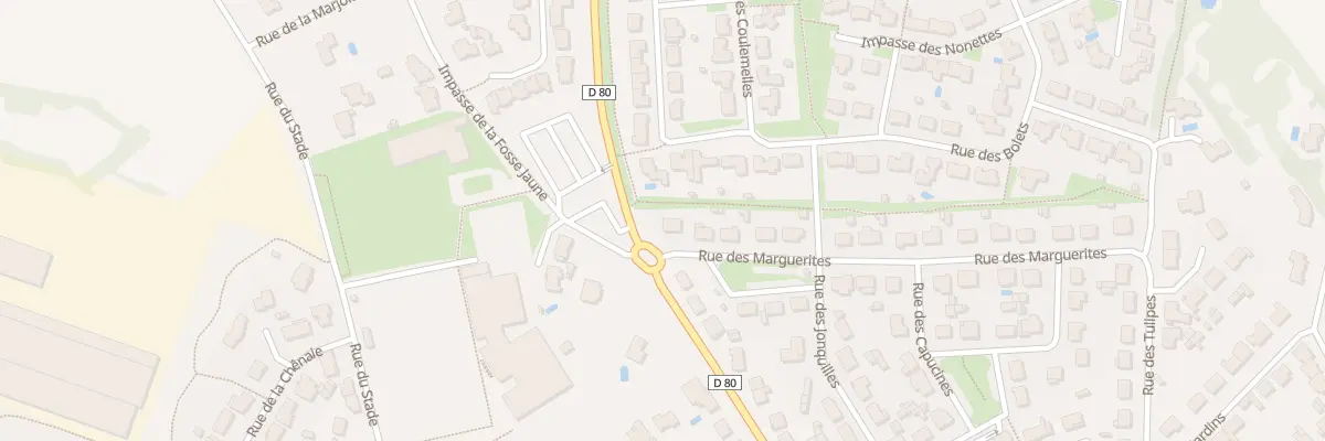 Plan du 1 Rue des marguerites à La Ferrière