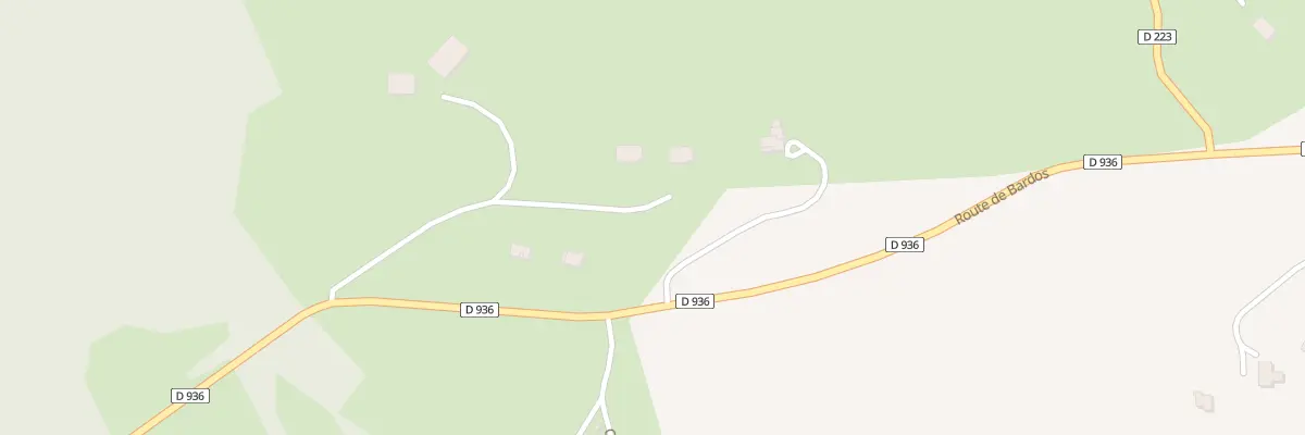 Plan du 269 Che Bidartia à Briscous