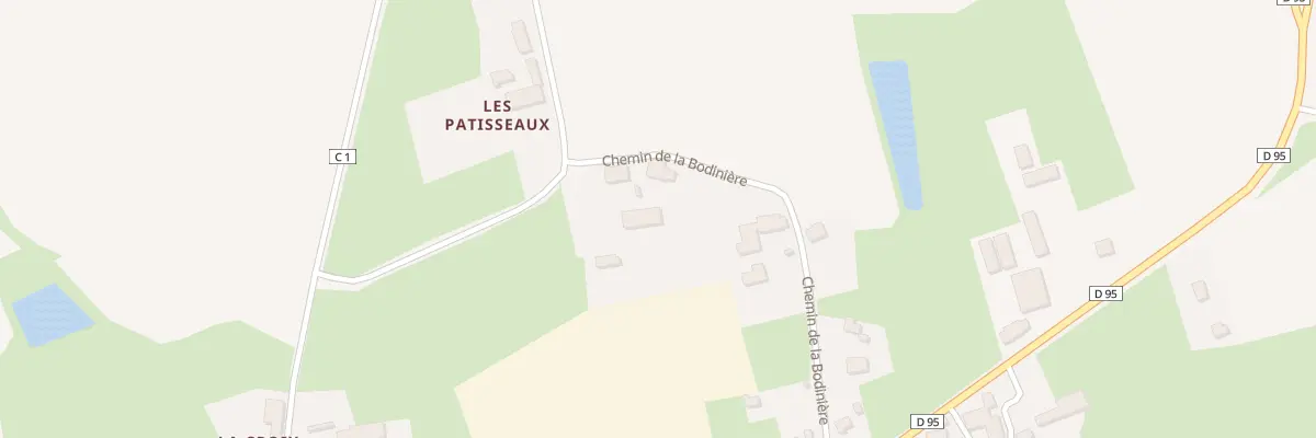 Plan du 5632 La Bodinière à Louvigné-de-Bais
