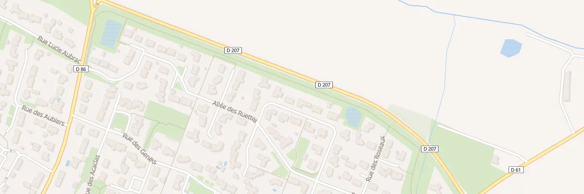 Plan du 29 Rue du jardin aux Brouzils