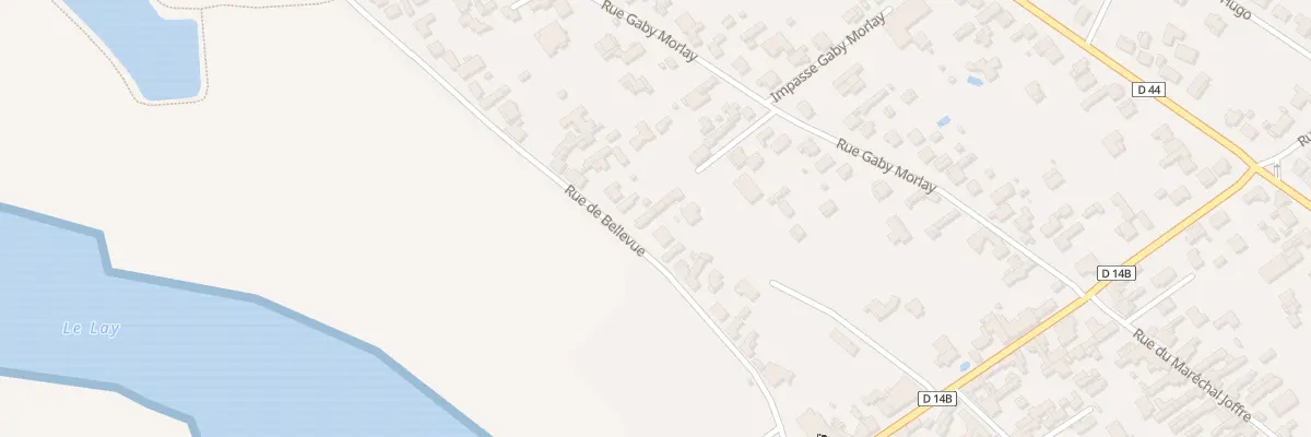 Plan du 14B Rue de bellevue à L’Aiguillon-la-Presqu’île