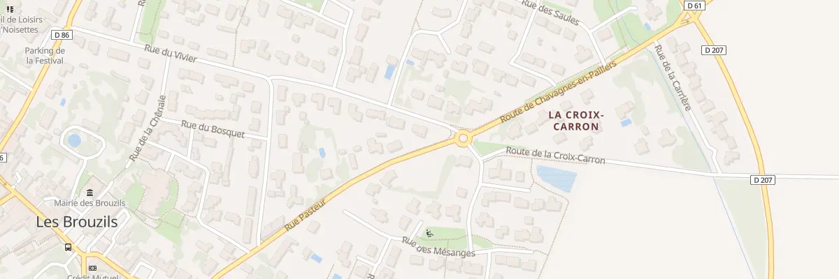 Plan du 13 Rue du bocage aux Brouzils