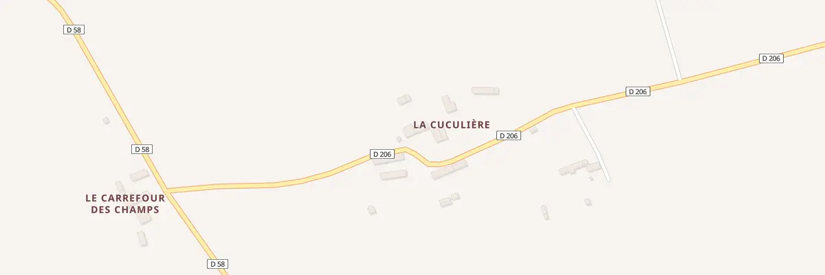 Plan du 23 La Cuculiere à Roncey