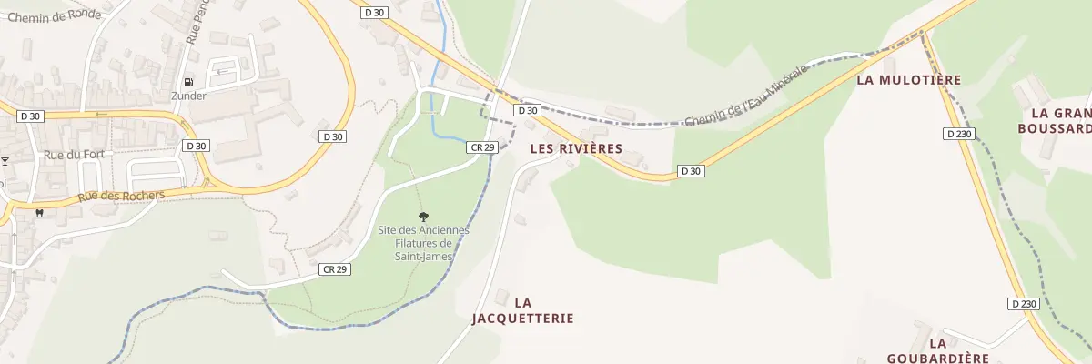 Plan du 5108 Les Rivières à Montjoie-Saint-Martin