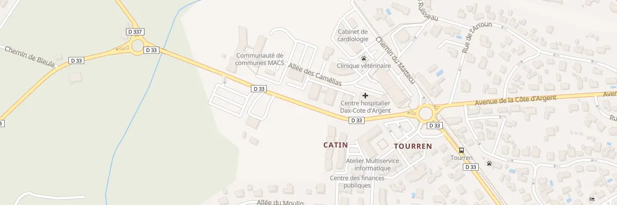 Plan du 115 All des Camélias à Saint-Vincent-de-Tyrosse