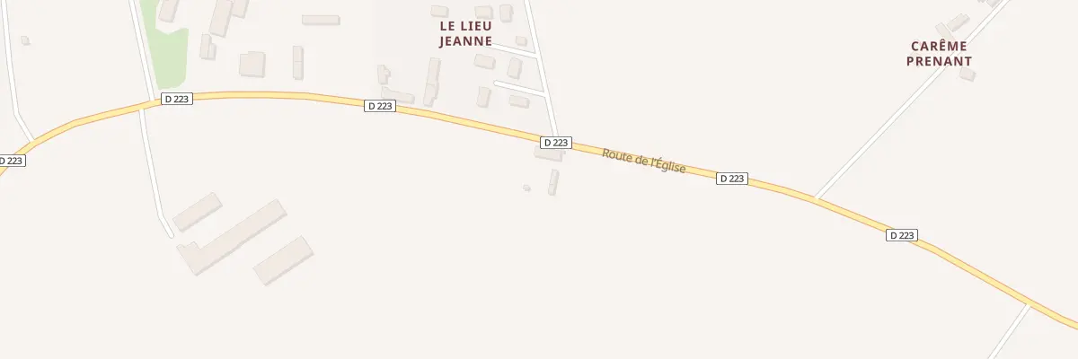 Plan du 58 Rte de l’Eglise à Auvers