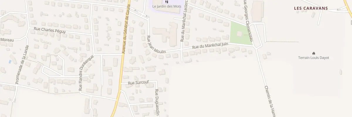 Plan du 18 Rue Jean Moulin à Martigné-Ferchaud