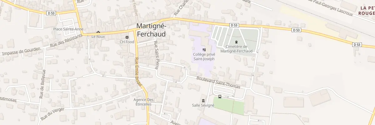 Plan du 3 Ctr de l’Eglise à Martigné-Ferchaud