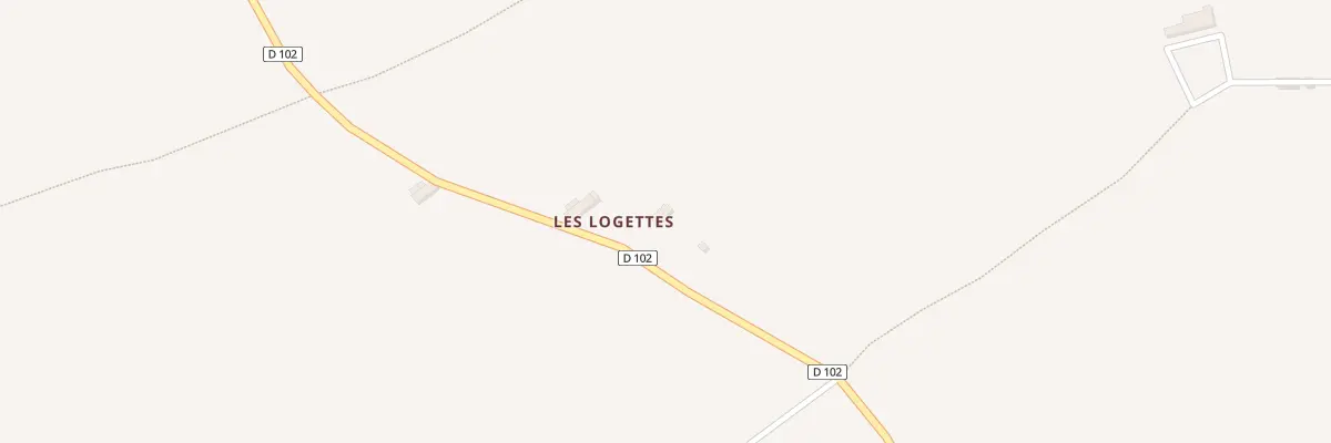 Plan du 1 Les Logettes au Lorey