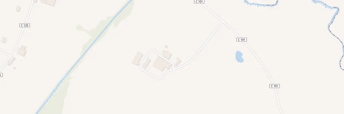 Plan du 5078 La Balinière à La Merlatière