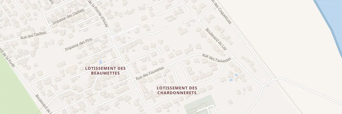 Plan du 9 Rue des fauvettes à L’Aiguillon-la-Presqu’île
