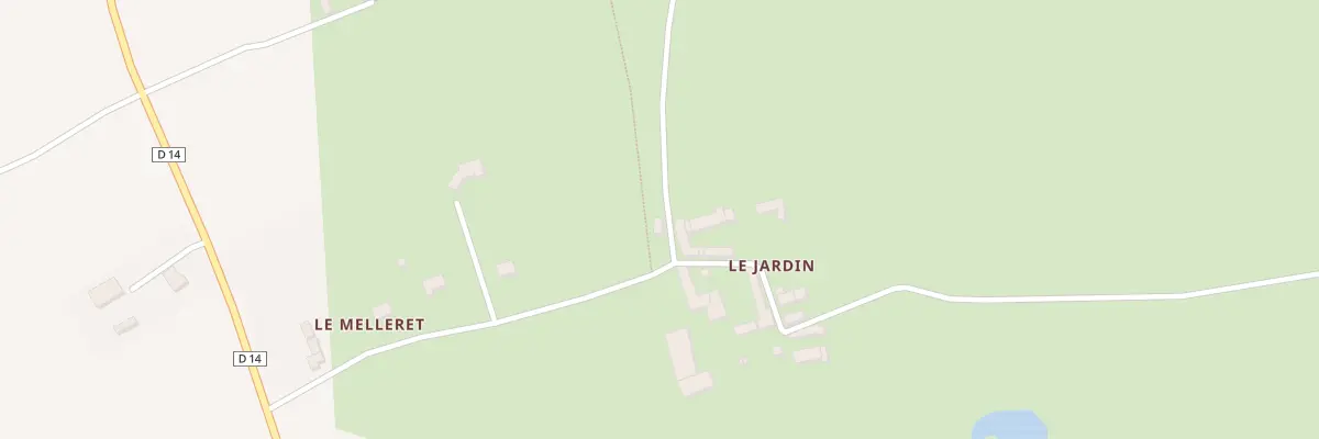 Plan du 15 Hameau du Jardin à Lestre