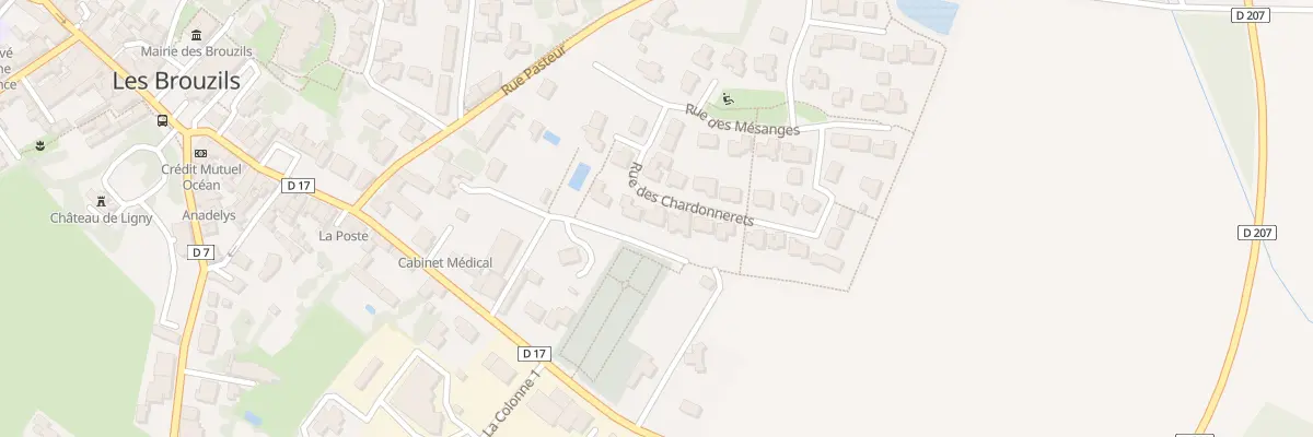 Plan du 24 Rue des chardonnerets aux Brouzils