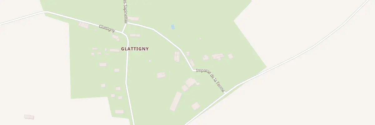 Plan du 1 Glattigny à Saint-Loup