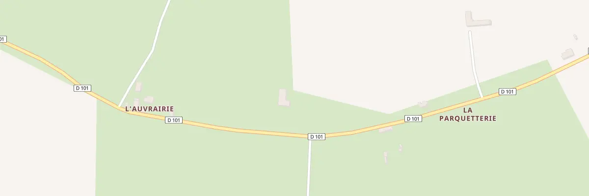 Plan du 26 Rte de Raids à Auxais