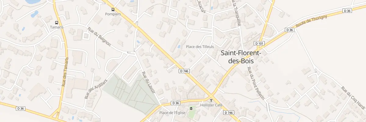 Plan du 16B Rue georges clemenceau à Rives de l’Yon