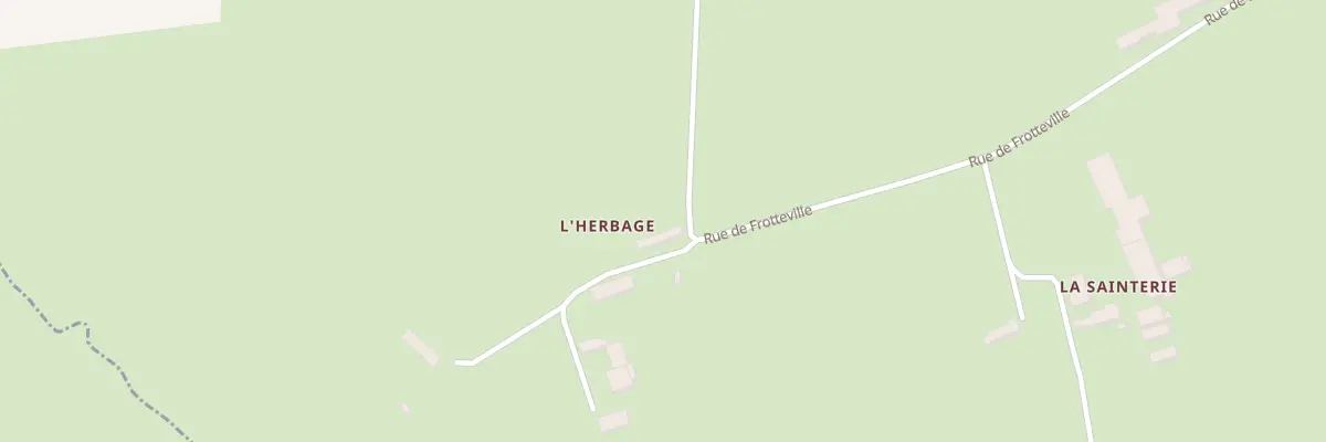 Plan du 2 Imp de l’Herbage à Auxais