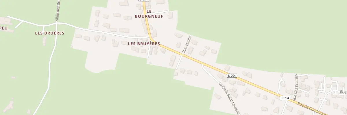 Plan du 2 Rue du Pre Clos à Val-d’Izé