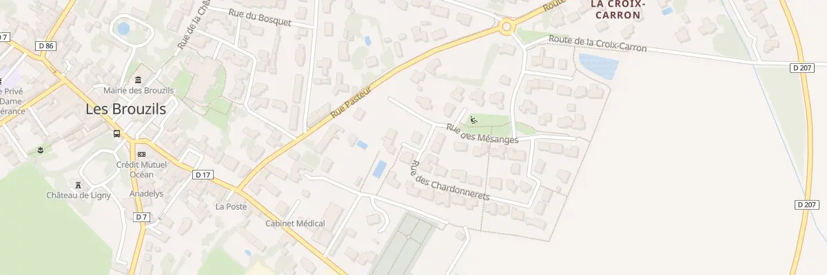 Plan du 36 Rue des chardonnerets aux Brouzils