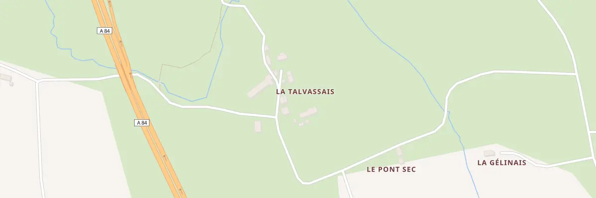 Plan du 5296 La Talvassais aux Portes du Coglais