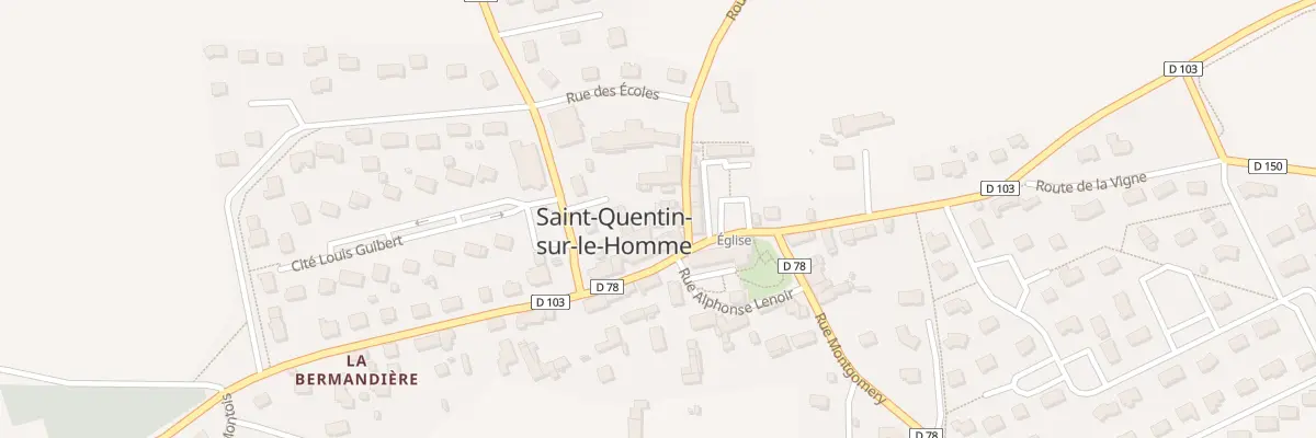Plan du 12 Rue des Estuaires à Saint-Quentin-sur-le-Homme