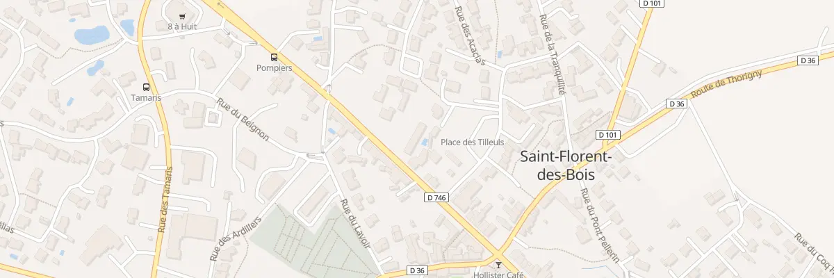Plan du 20T Rue georges clemenceau à Rives de l’Yon