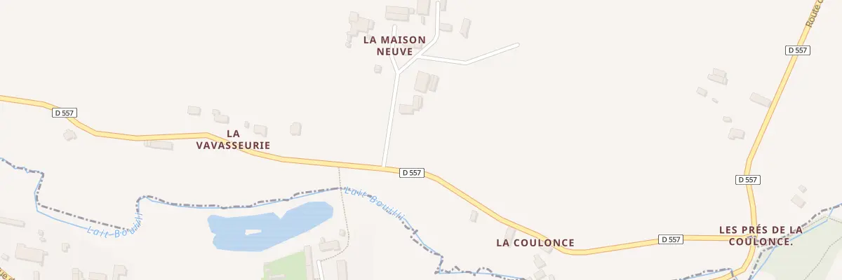 Plan du 3 La Maison Neuve à Saint-Loup