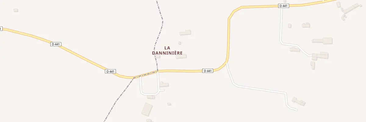 Plan du 5025 Village de la Danniniere au Mesnil-Garnier