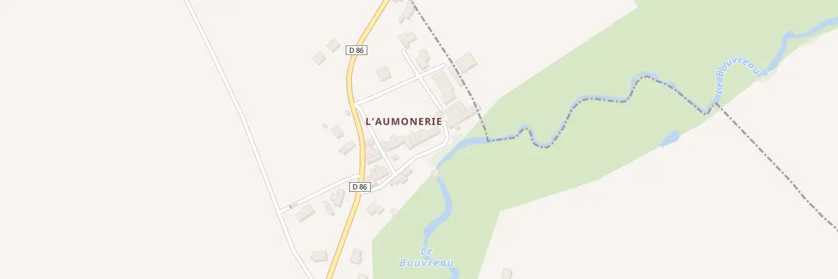 Plan du 17 L’Aumônerie aux Brouzils
