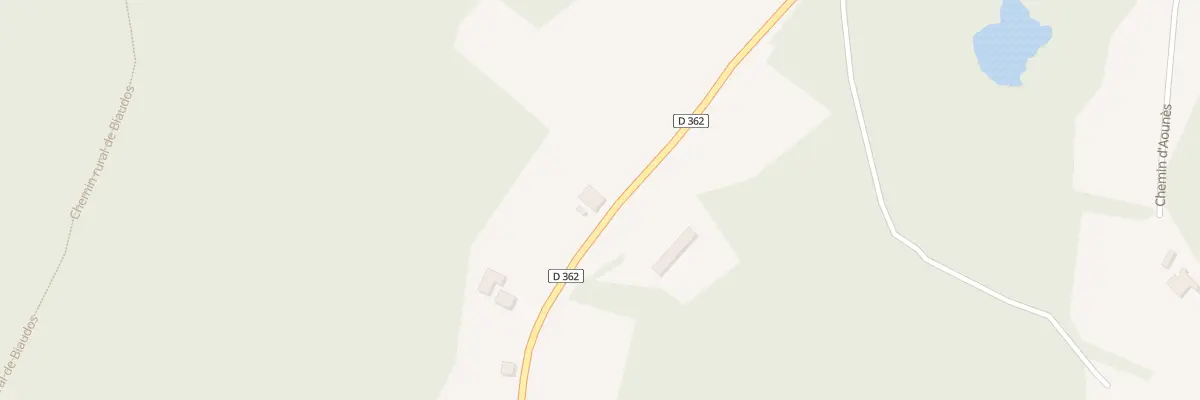 Plan du 3142 Rte de St Barthelemy à Biaudos