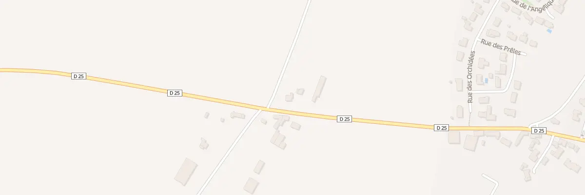Plan du 2 Rte de Moricq à Grues