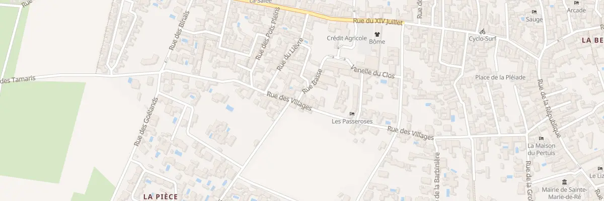 Plan du 2 Rue Basse à Sainte-Marie-de-Ré