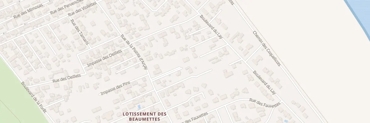 Plan du 69 Rte de la Pointe d’Arçay à L’Aiguillon-la-Presqu’île