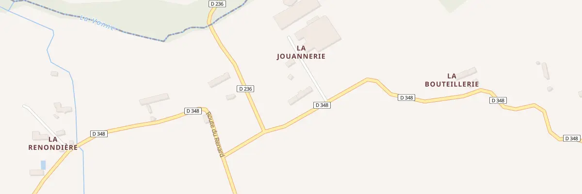 Plan du 1 La Jouannerie à Saint-Denis-le-Gast