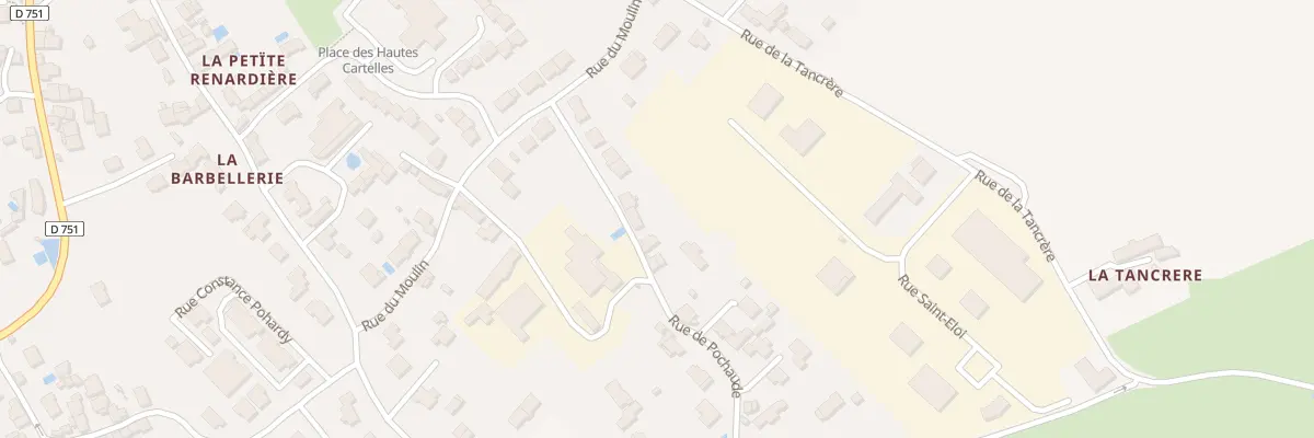 Plan du 11 Rue de Pochaude (La Varenne) à Orée d’Anjou