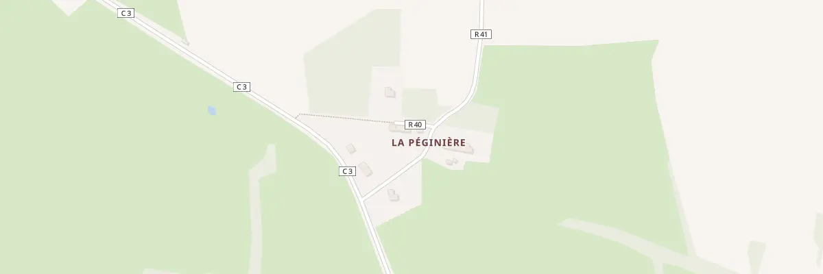 Plan du 9 La Peginiere à Mouzeil