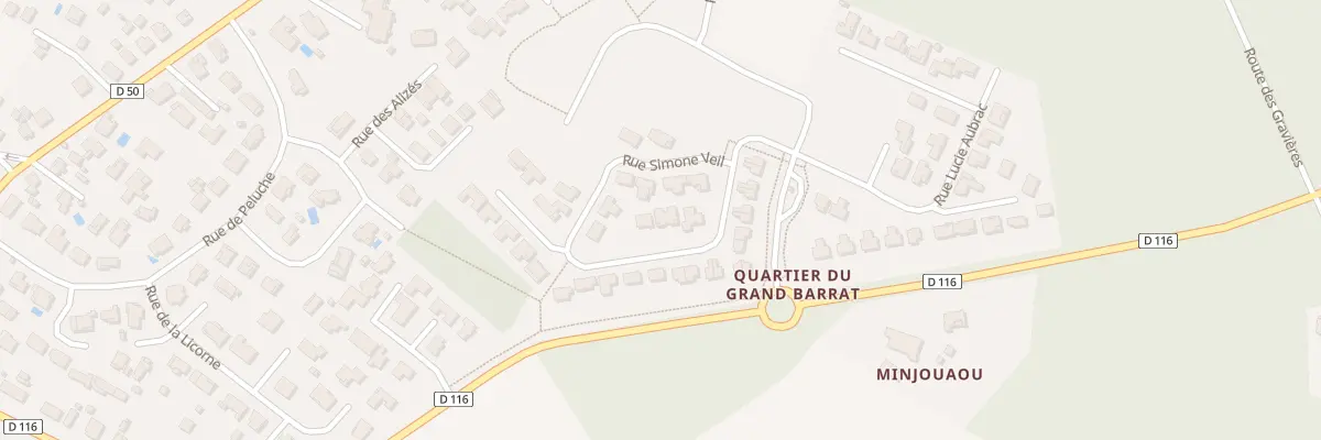 Plan du 15 Rue Simone Veil à Soustons