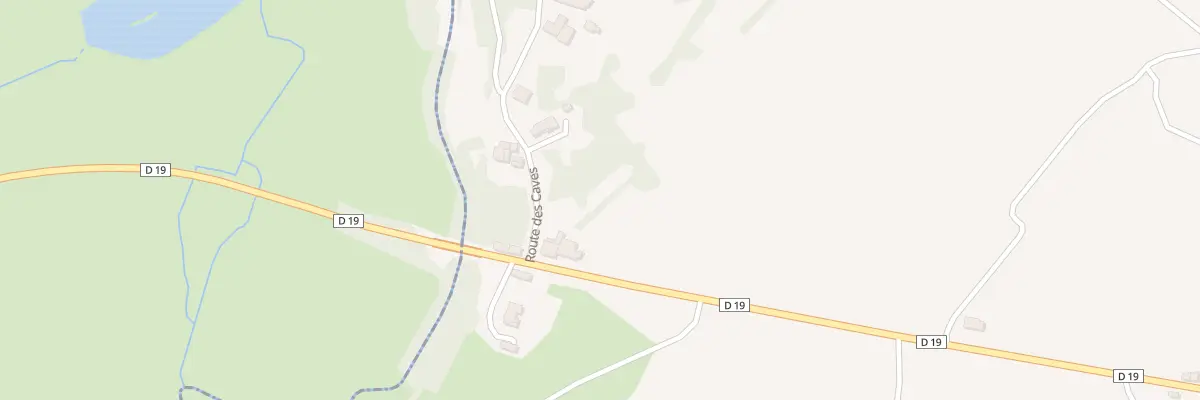 Plan du 21 Rte des Caves à Rosnay