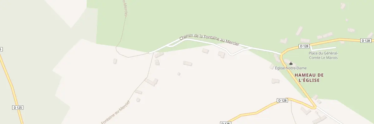 Plan du 5 Chem de la Fontaine Mercier au Vicel