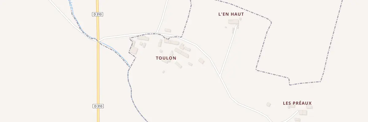 Plan du 6 Le Toulon à Forges-la-Forêt