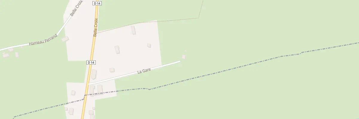 Plan du 5 La Gare à Crasville
