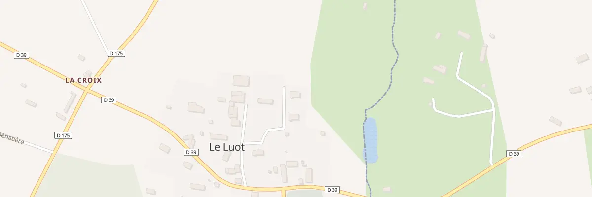 Plan du 5115 La Croix du Bourg au Luot