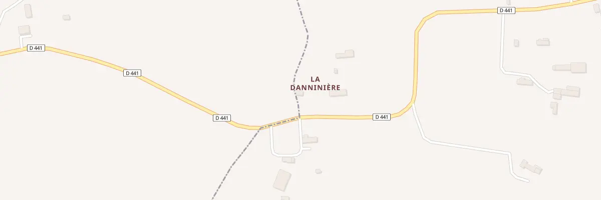 Plan du 5026 Village de la Danniniere au Mesnil-Garnier